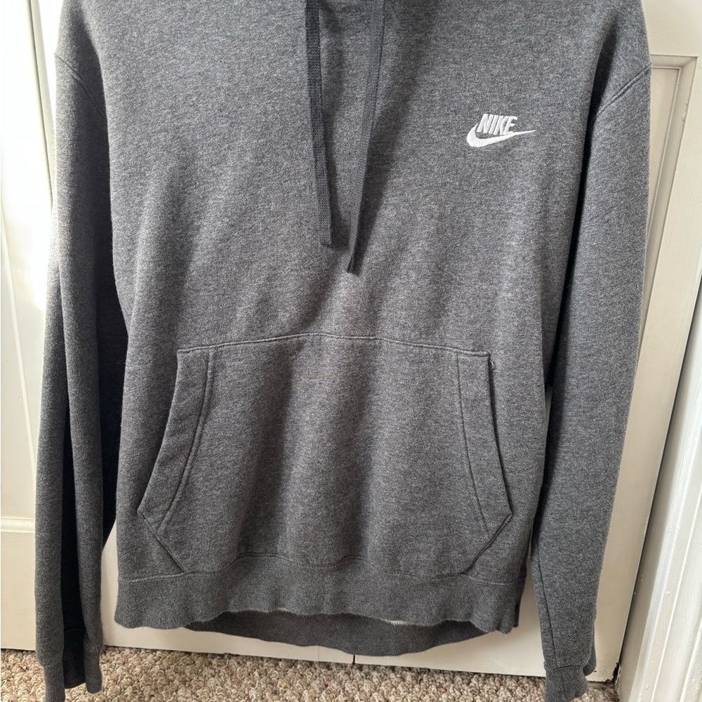 Nike Men's Charcoal Hoodie